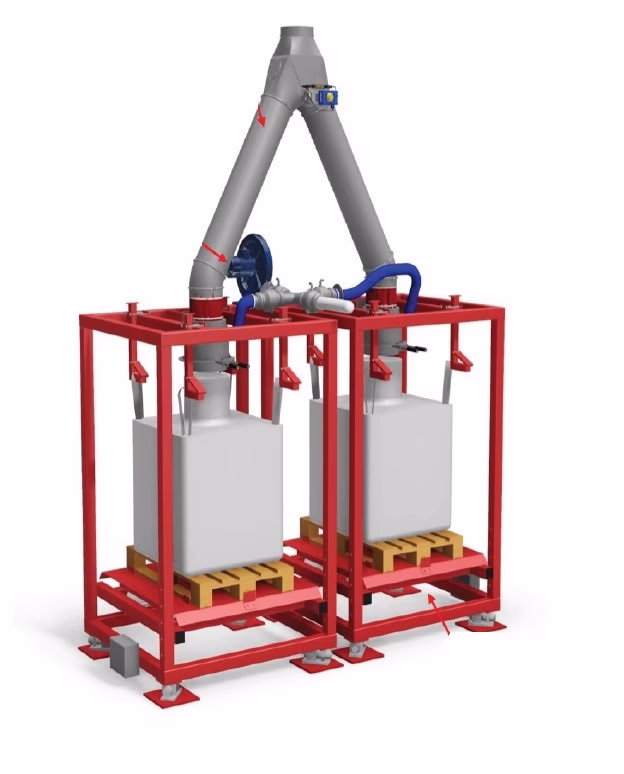 Storsæksfylder Bagmaster TF III TWIN