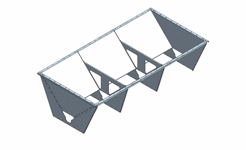 Aftipningskasse Ø180 - 3,0 m - 1,6 m³
