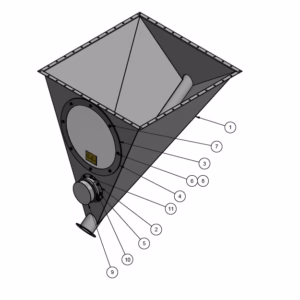 Sneglekasse Unik Center 6697K