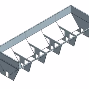 Aftipningskasse til T45 gravredler 5,0 m – 5,7 m³