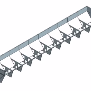 Aftipningskasse til T45 gravredler 10,0 m – 11,2 m³