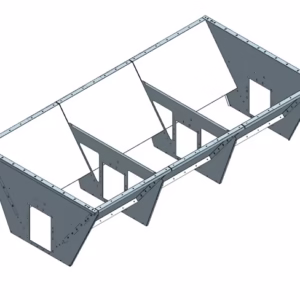 Aftipningskasse til T49 gravredler 3,0 m – 1,9 m³
