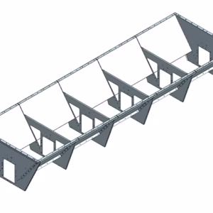Aftipningskasse til T49 gravredler 5,0 m – 3,1 m³