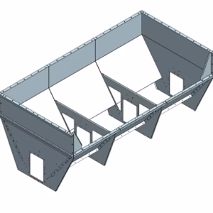 Aftipningskasse til T49 gravredler 3,0 m – 3,6 m³