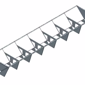 Aftipningskasse Ø135 – 7,0 m – 3,6 m³