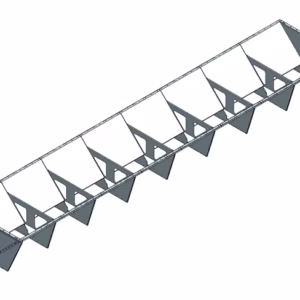 Aftipningskasse Ø135 – 8,0 m – 4,1 m³