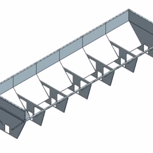 Aftipningskasse til T45 gravredler 6,0 m – 6,8 m³